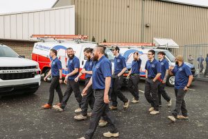 crew-of-A1-mechanical-technicians-heading-out-to-work